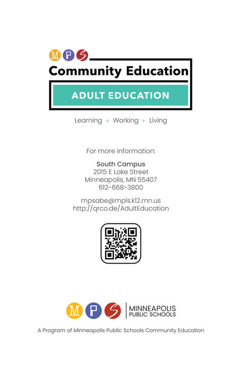 Minneapolis Public Schools - Minneapolis Adult Education - Page 4